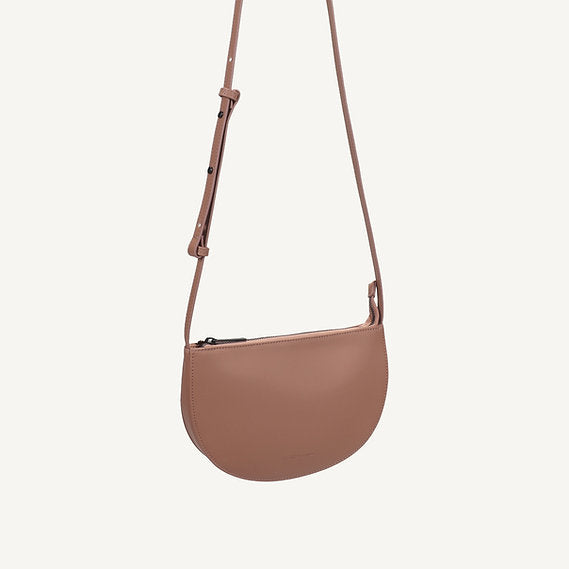 Farou half moon bag | clay