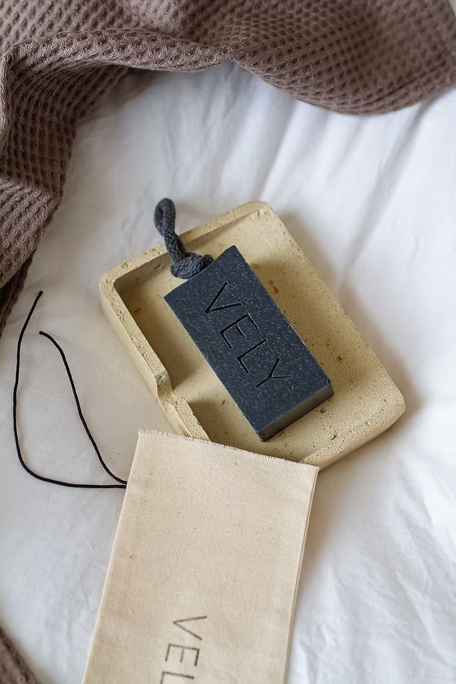 Soap On A Rope “Black Rose" with Activated Charcoal