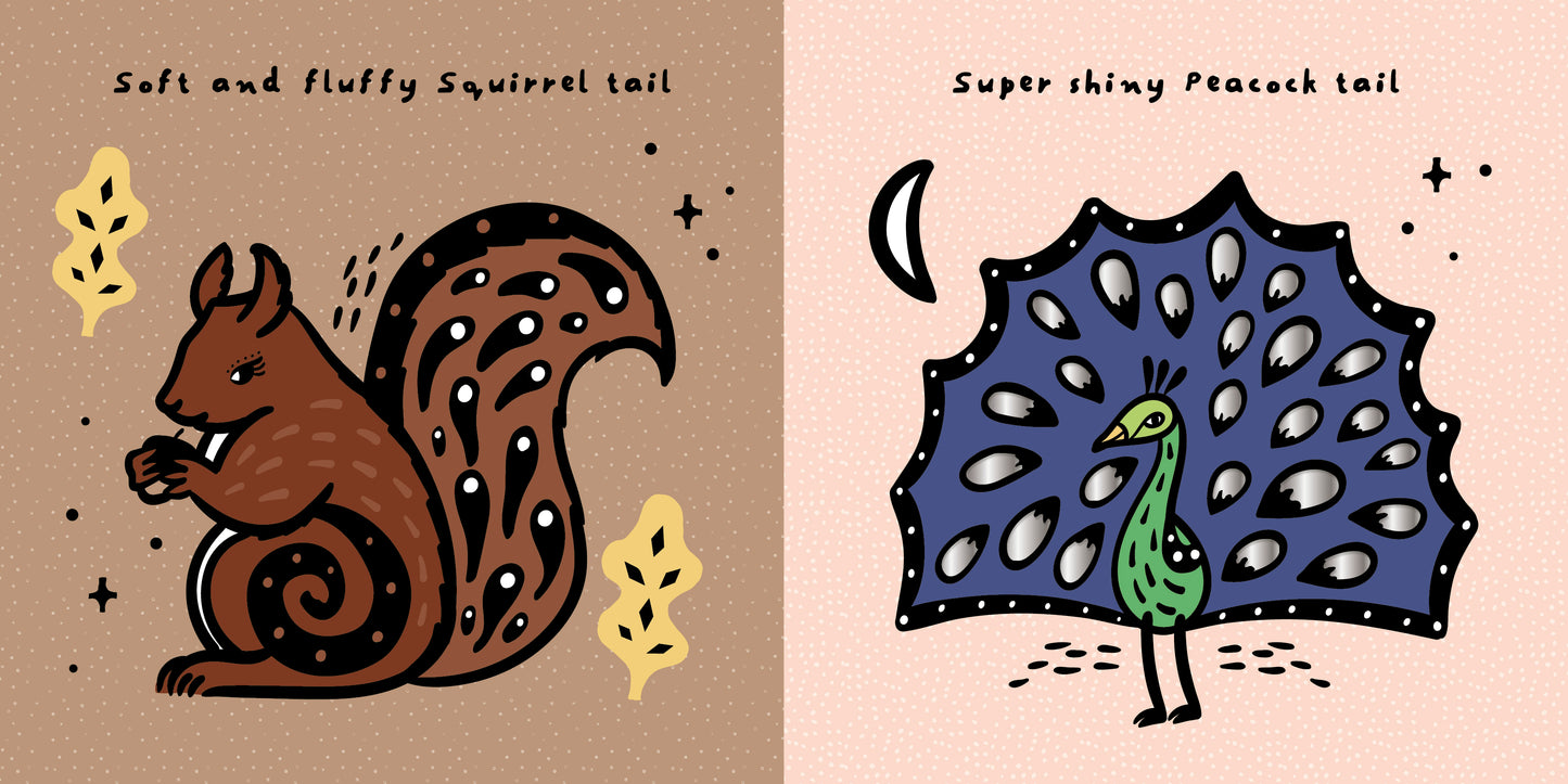 Wee Gallery Touch & Feel Book: Tails