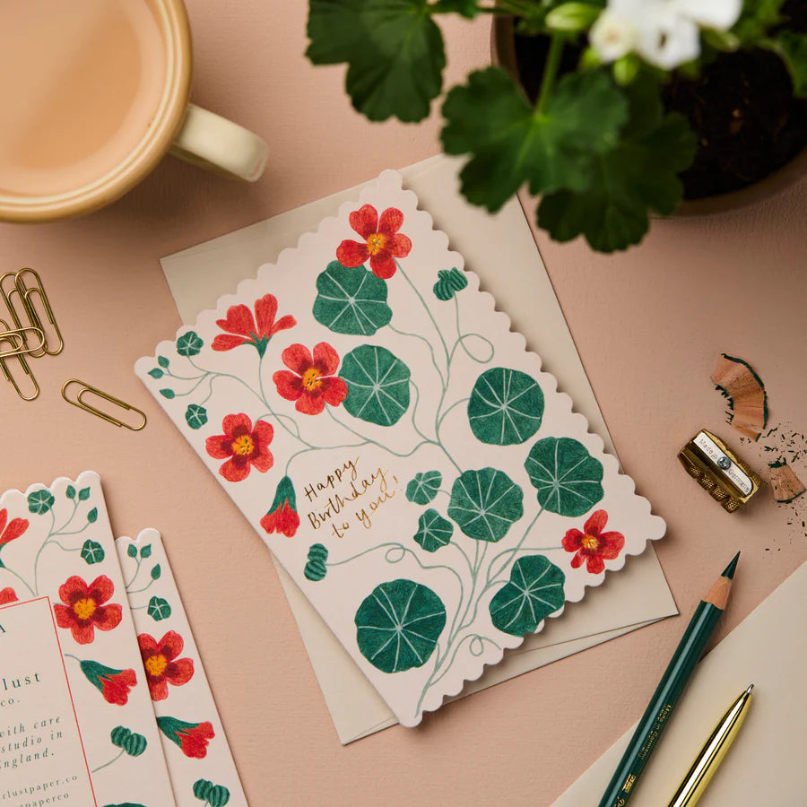 Nasturtium ‘Happy Birthday To You’