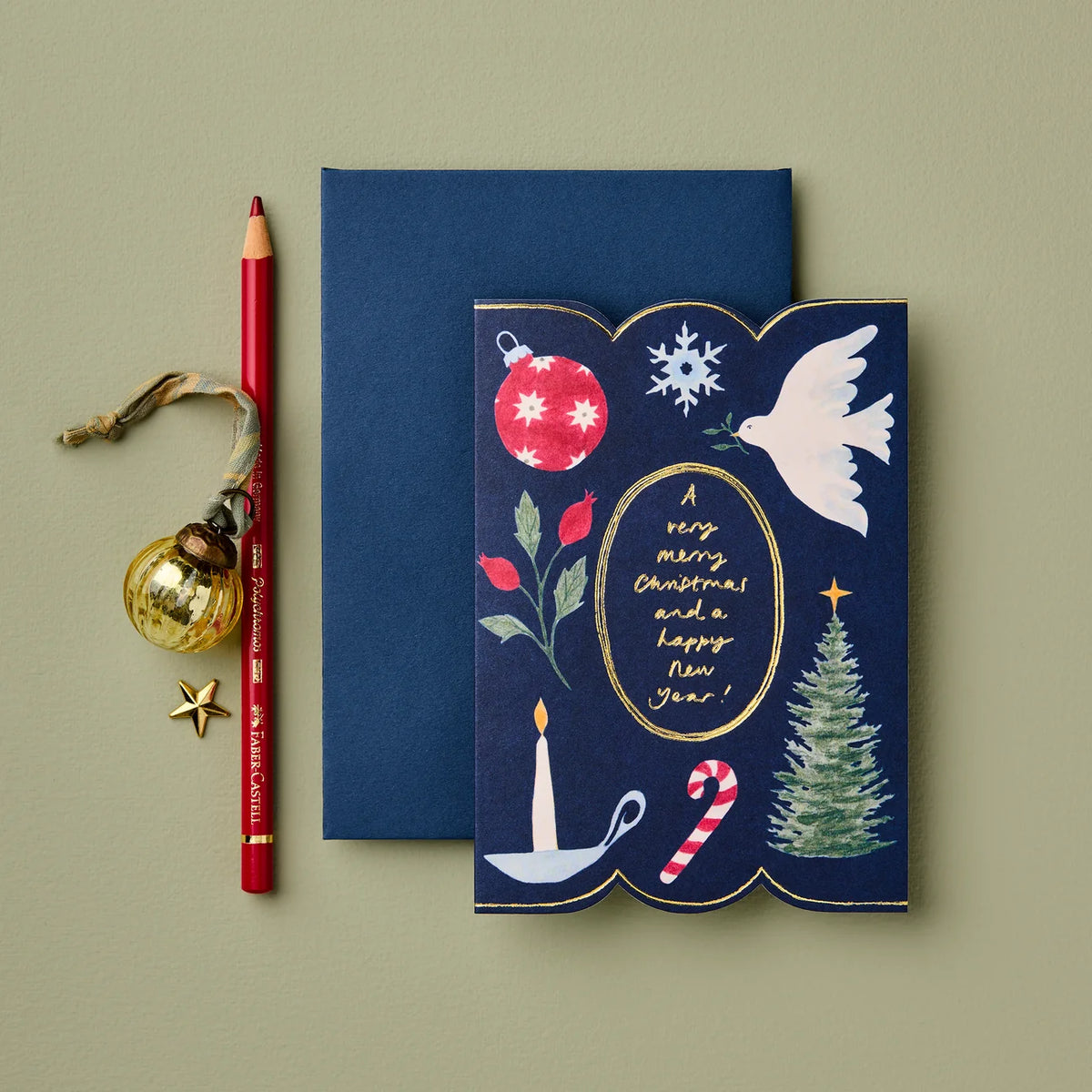 Winter Days Merry Christmas Card