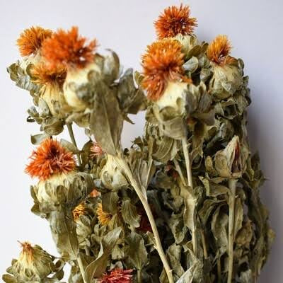 Carthamus Flowers, Natural Orange