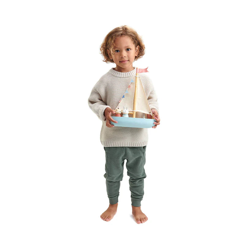 Sailway Wooden Toy Boat