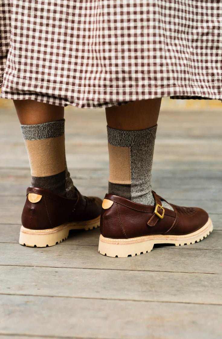 Organic Cotton Socks | Coffee