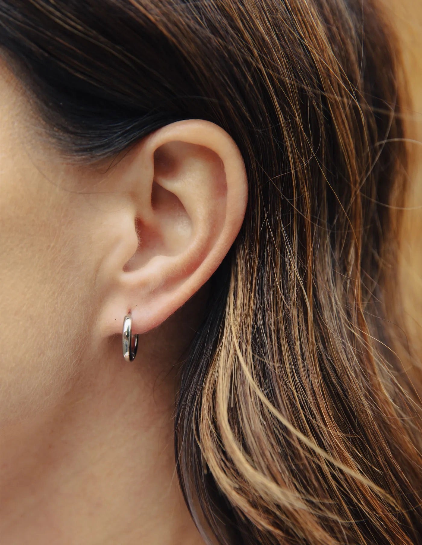 Silver Everyday Hoop Earrings