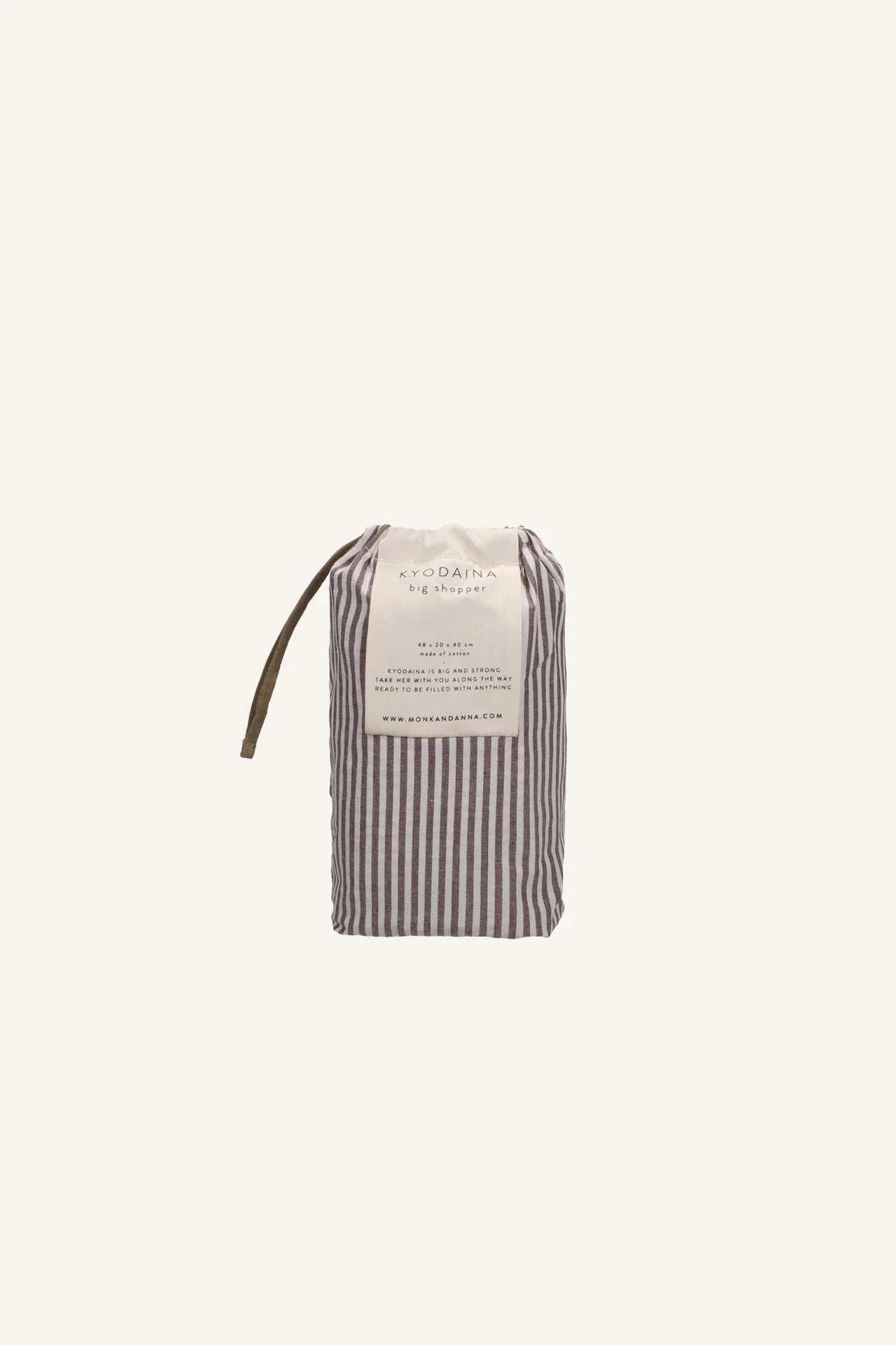 Kyodaina Big Shopper, Mocha Stripes