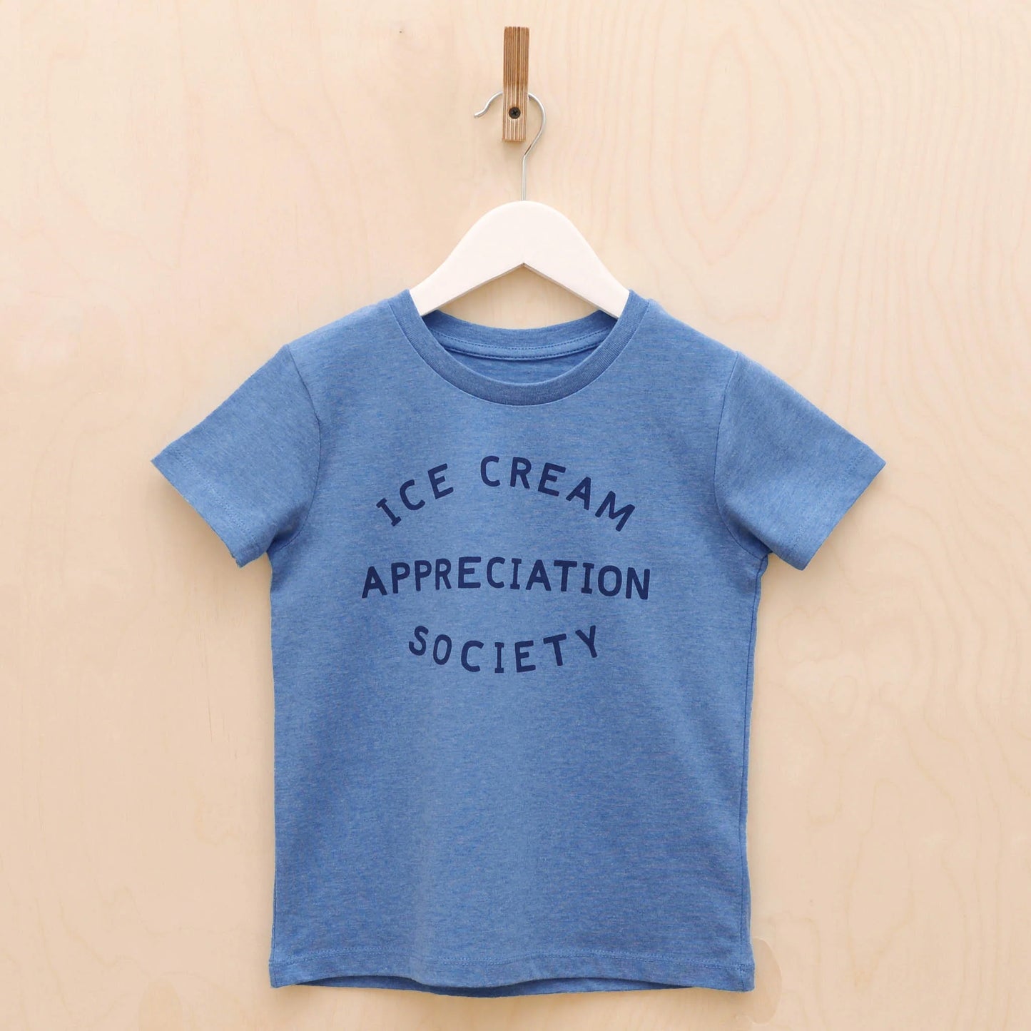 Ice Cream Appreciation Society T-shirt, Blueberry