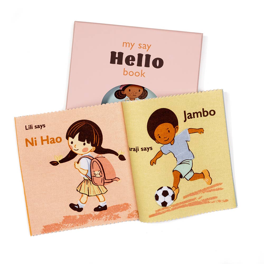 ThreadBear Hello! Rag Book