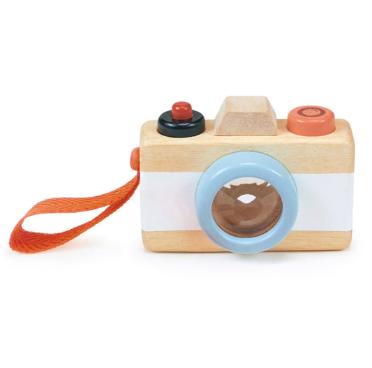 Sustainable Wooden Toy Camera