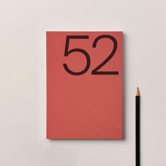A5 Coral 52 Week Undated Planner