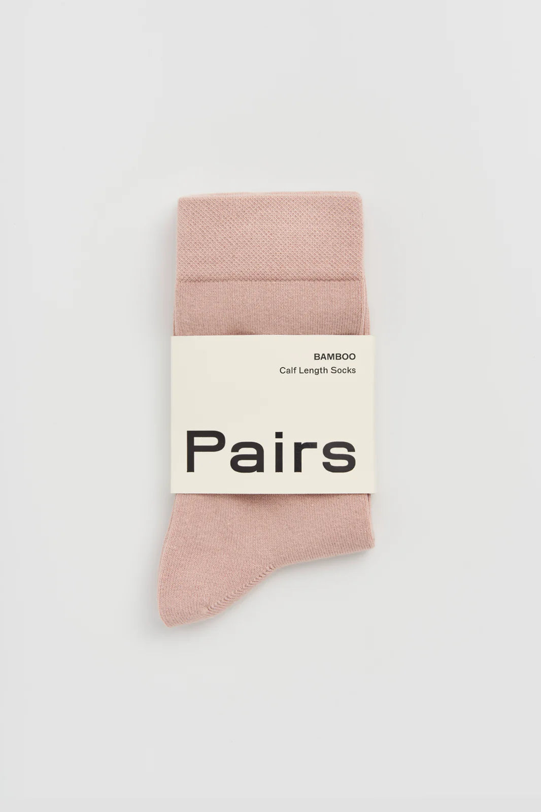 Bamboo Socks, Faded Pink
