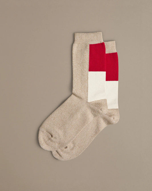 Organic Cotton Socks | Red