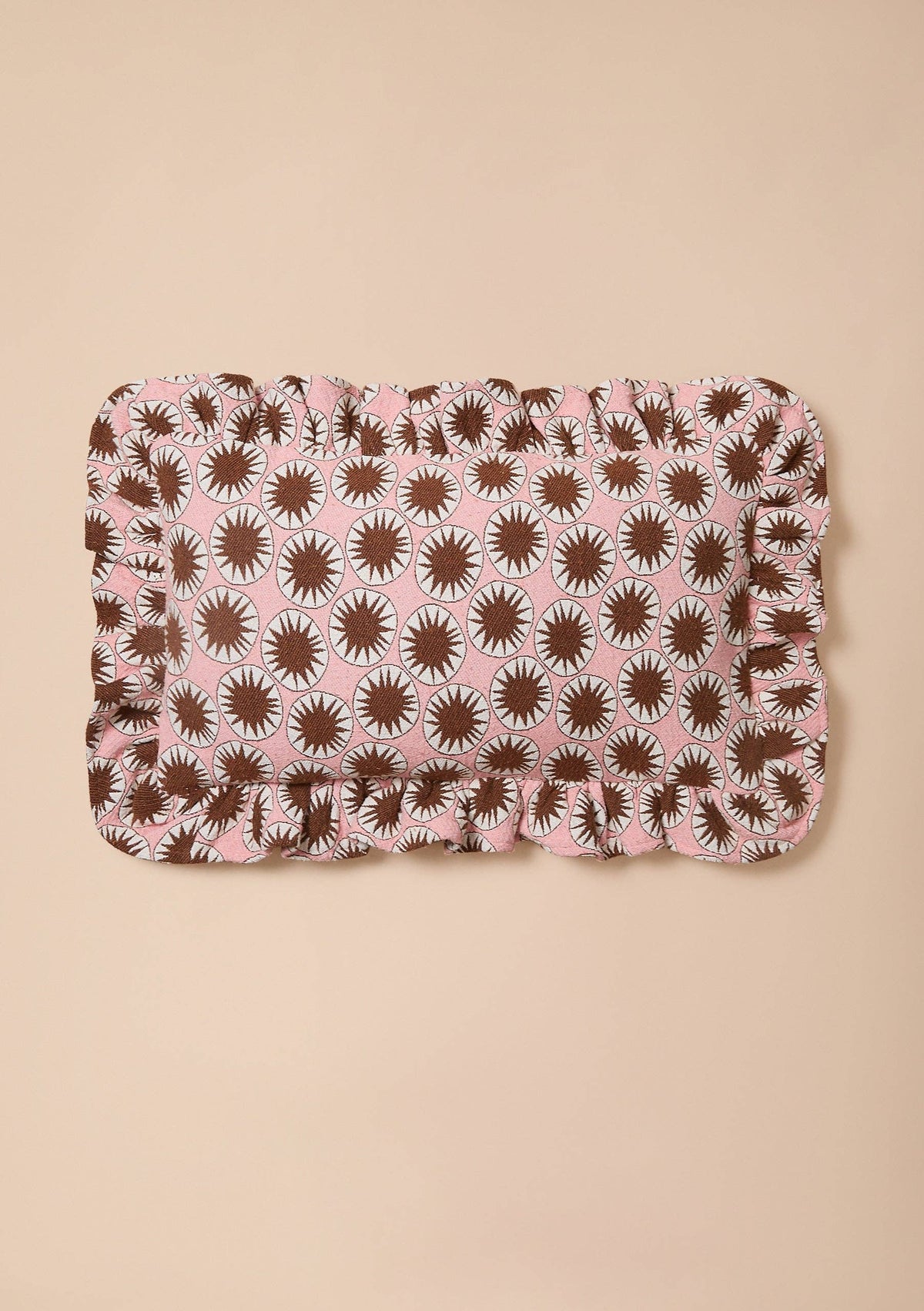 Cotton Cushion Pink Star