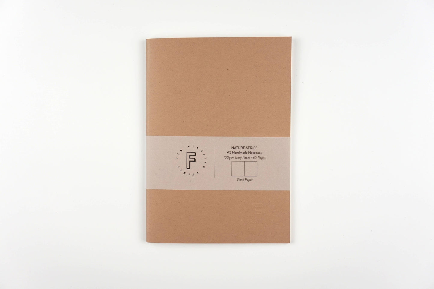 Natural Colours Plain Notebook Series / Nature: Mint / A5