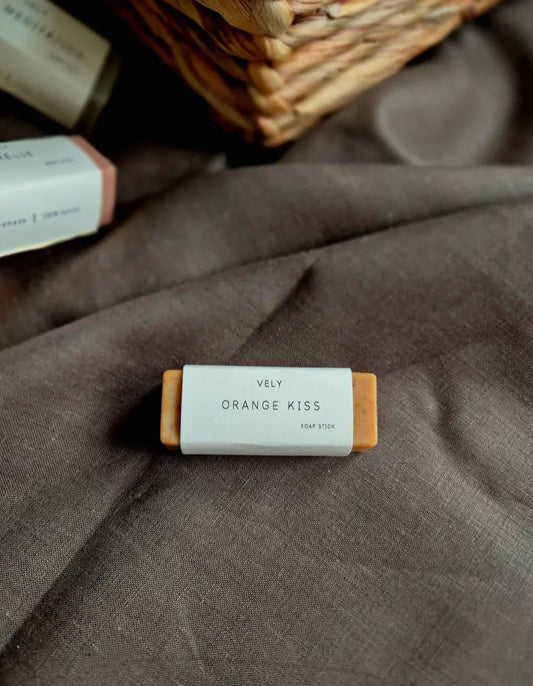 Natural Mini Guest Soap “Orange Kiss”