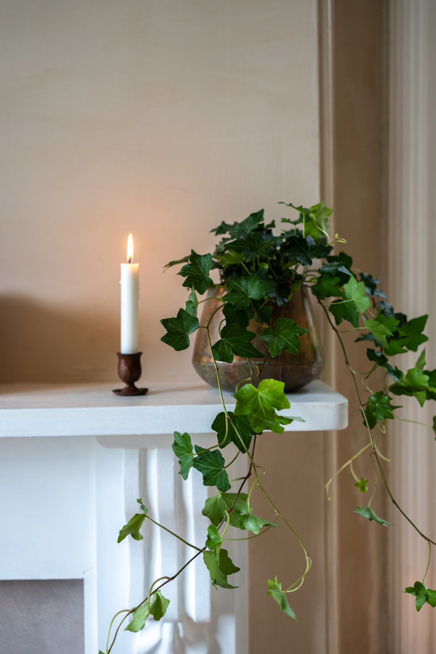 Forged Small Dinner Candle Holder