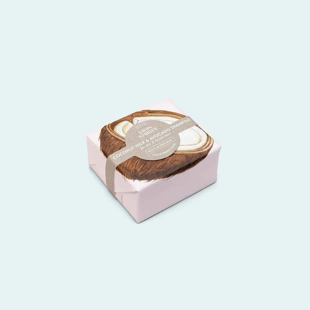 Organic Solid Shampoo Bar, Coconut