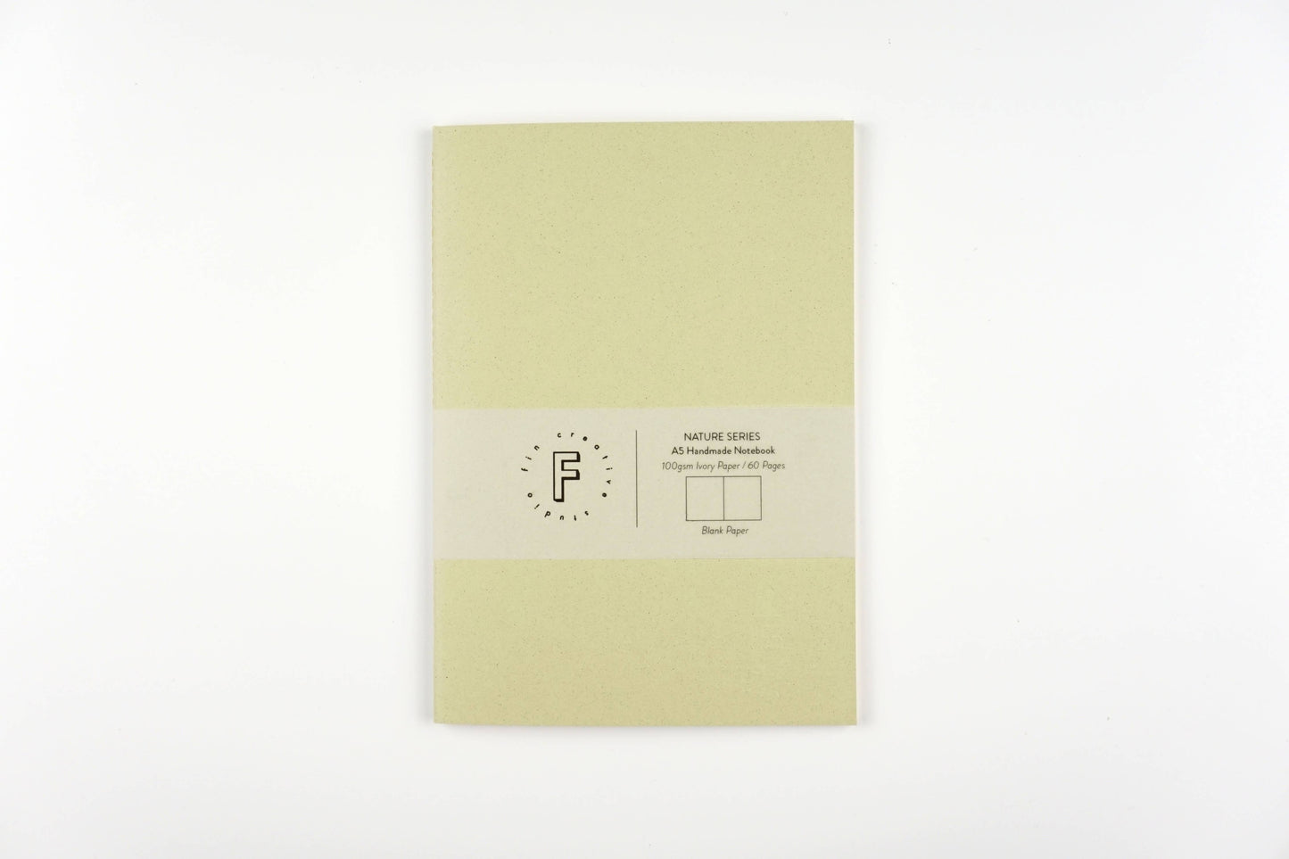 Natural Colours Plain Notebook Series / Nature: Mint / A5