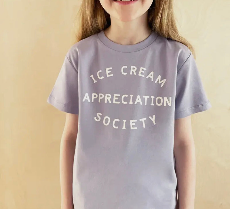 Ice Cream Appreciation T-Shirt, Lilac