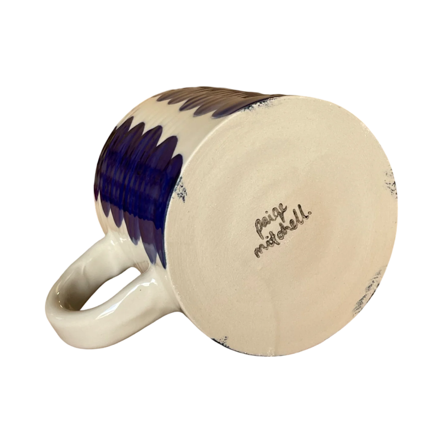 Cobalt Wiggle Mug - Pre Order, available from 1st Nov 2025