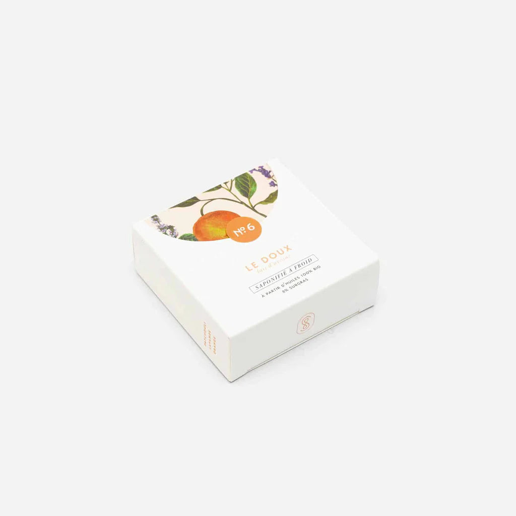N°6 Mini LE DOUX Organic Soap with Oat Milk