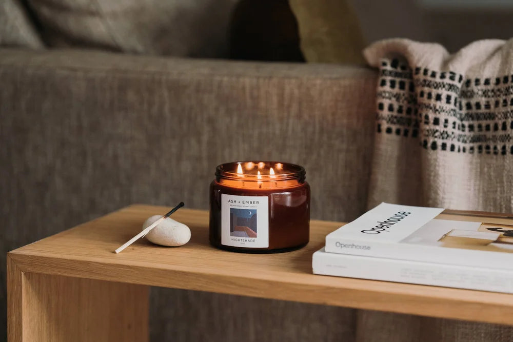 Nightshade Aromatherapy 3 wick Candle