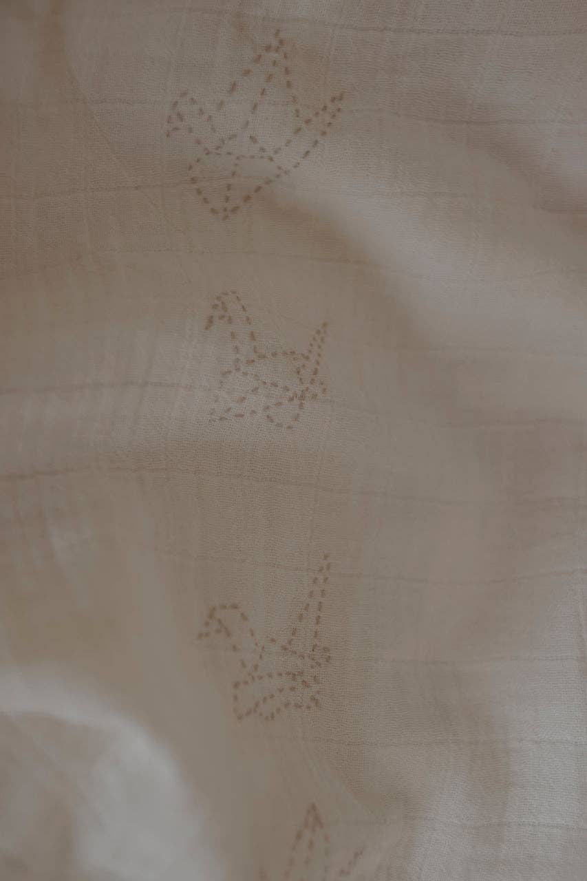 Organic Cotton Muslin Baby Nightgown