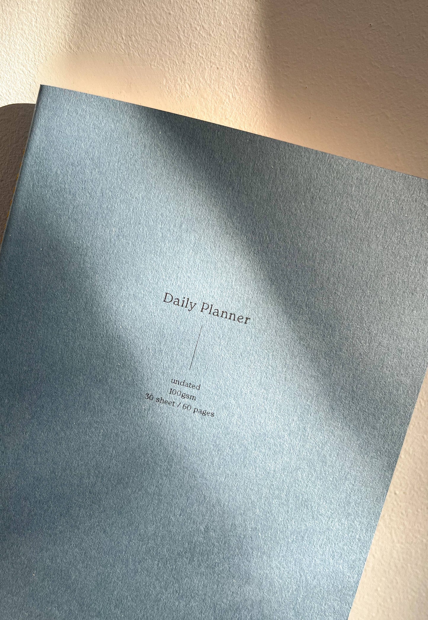 Daily Planner Notebook / Vita Series Blue: A5