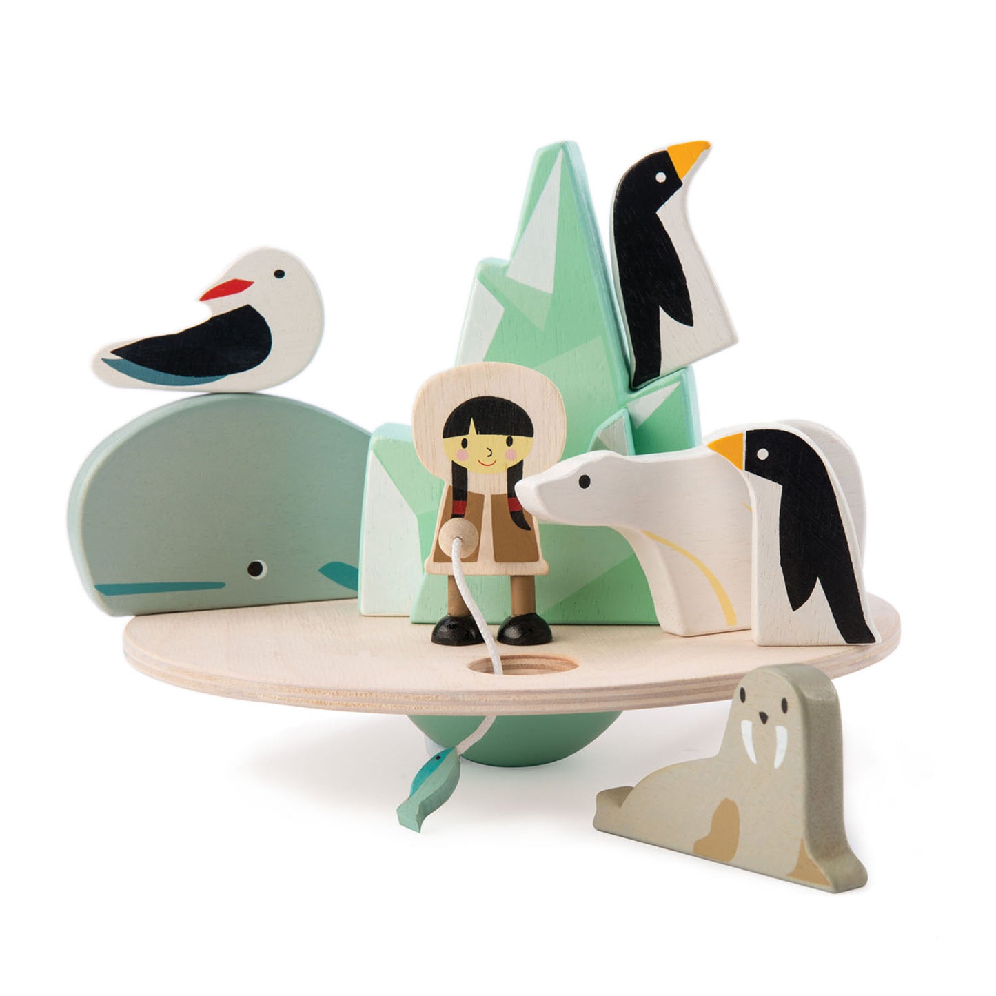 Balancing Polar Circle Game