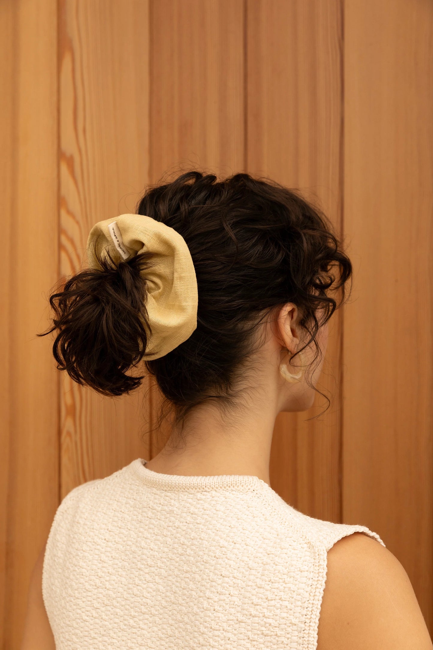 Cotton Scrunchie, Pampas