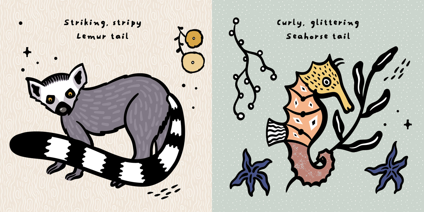 Wee Gallery Touch & Feel Book: Tails