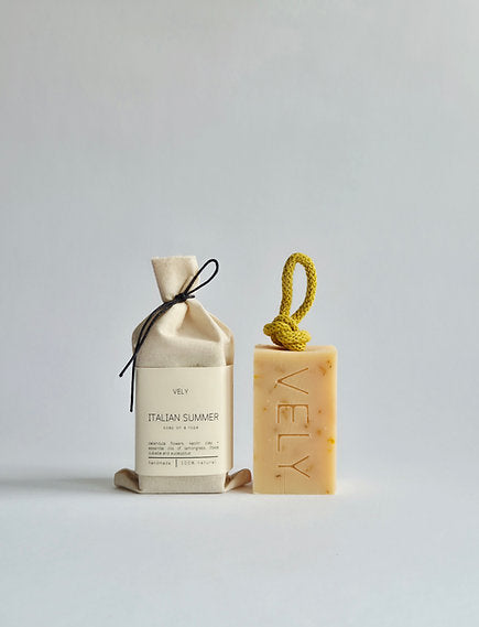 Soap On A Rope, "Italian Summer" With Calendula