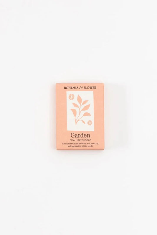 Garden Soap - Pink Clay, Rose & Poppy Seed