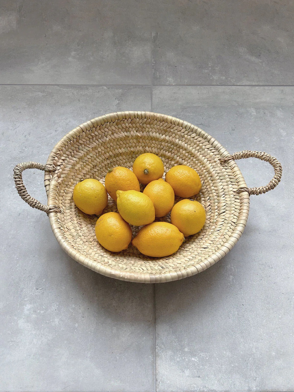 Moroccan Oversized Woven Plate