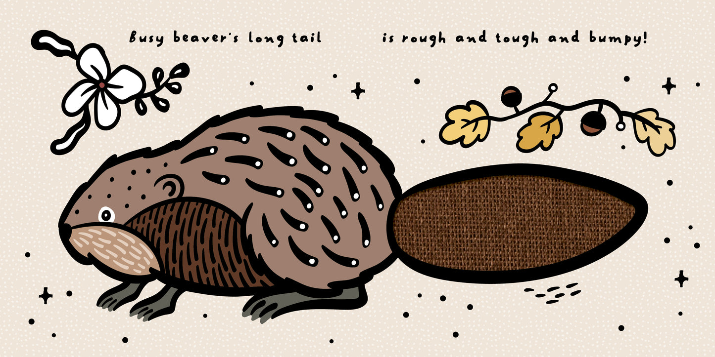 Wee Gallery Touch & Feel Book: Tails