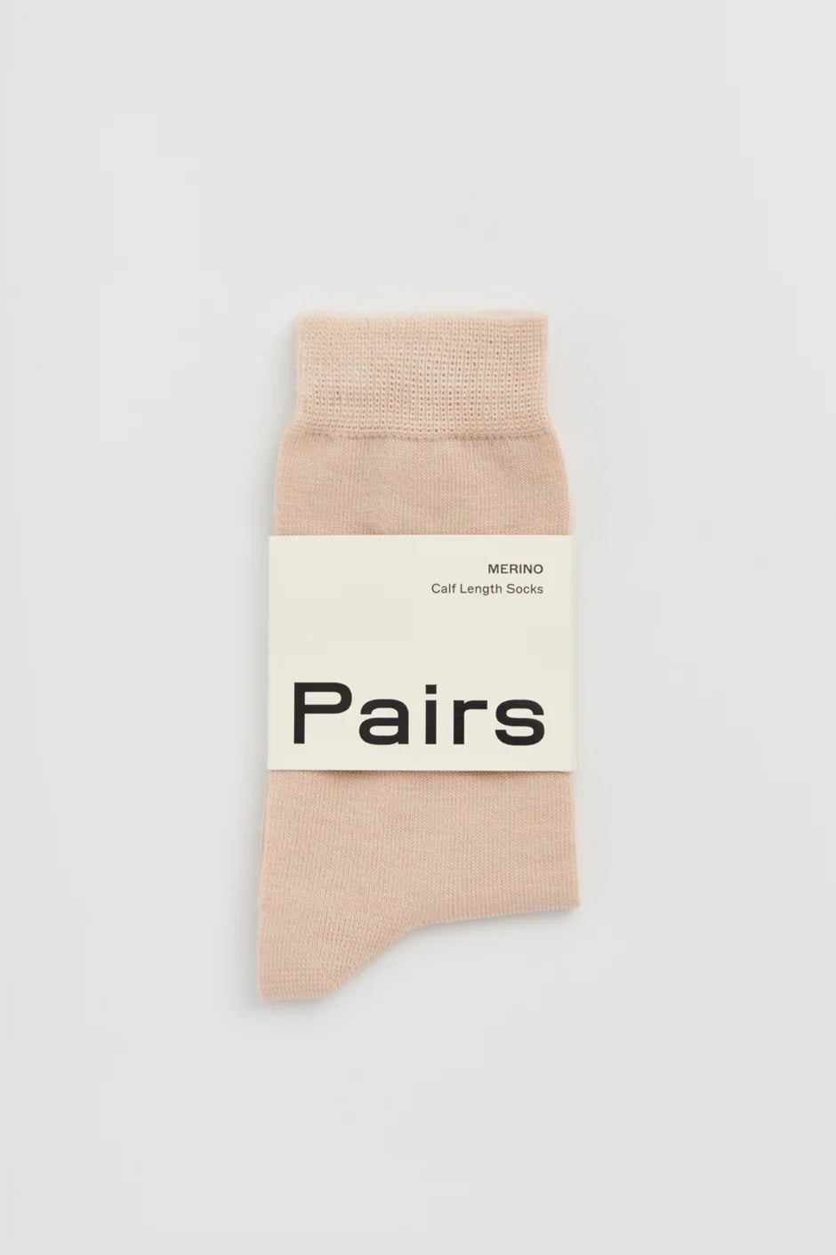 Merino Socks, Milky Tea