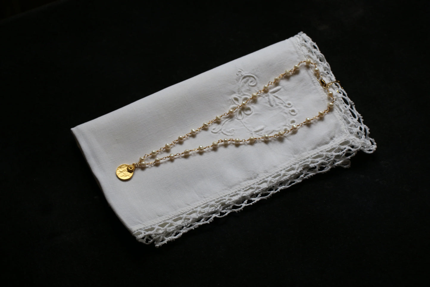 Mala Pearl Necklace