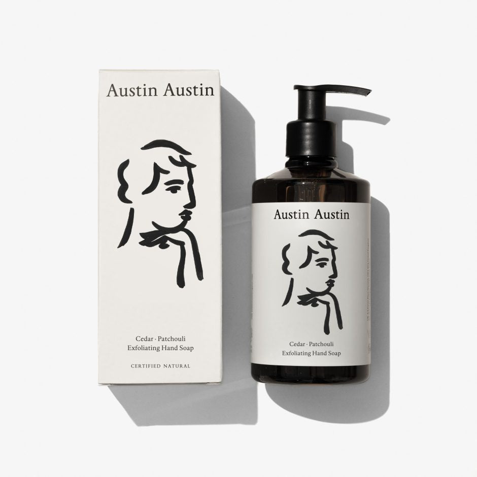 Cedar & Patchouli Exfoliating Hand Soap