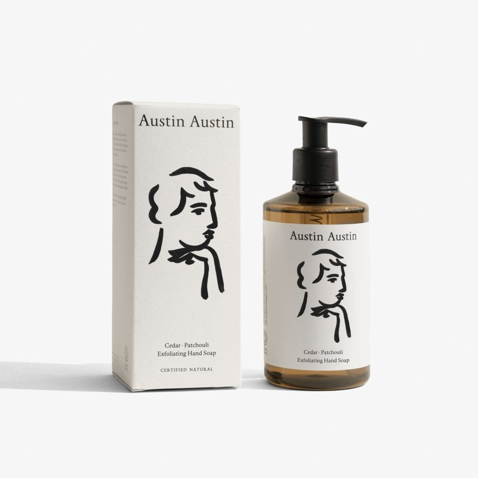 Cedar & Patchouli Exfoliating Hand Soap