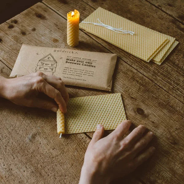 Beeswax Candle Making Kit