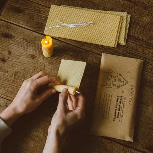 Beeswax Candle Making Kit