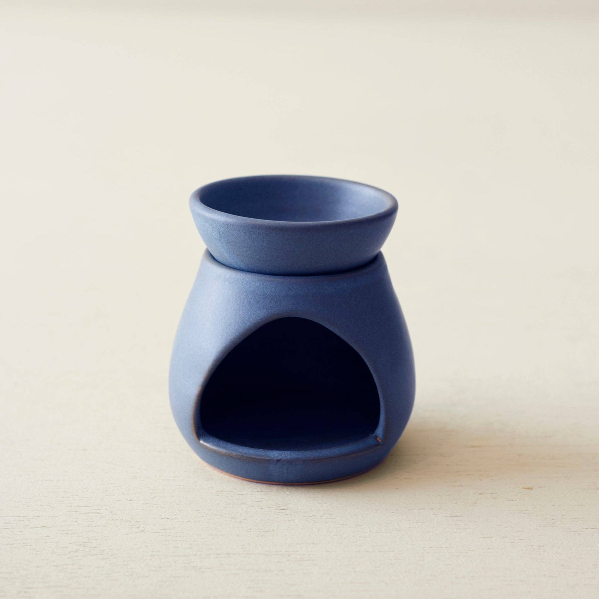 SUNU Stoneware Essential Oil Burner: Cream Sand