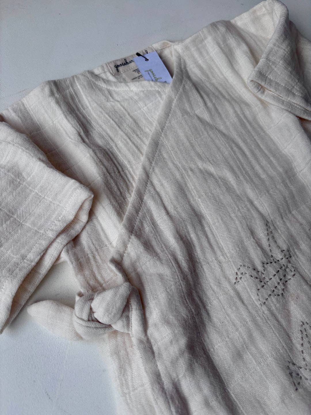 Organic Cotton Muslin Baby Nightgown