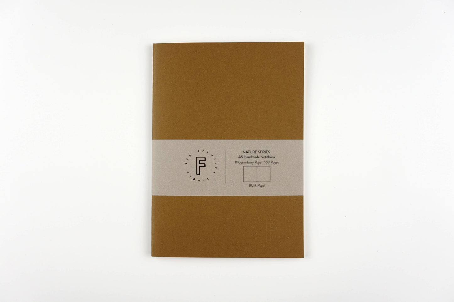 Natural Colours Plain Notebook Series / Nature: Mint / A5