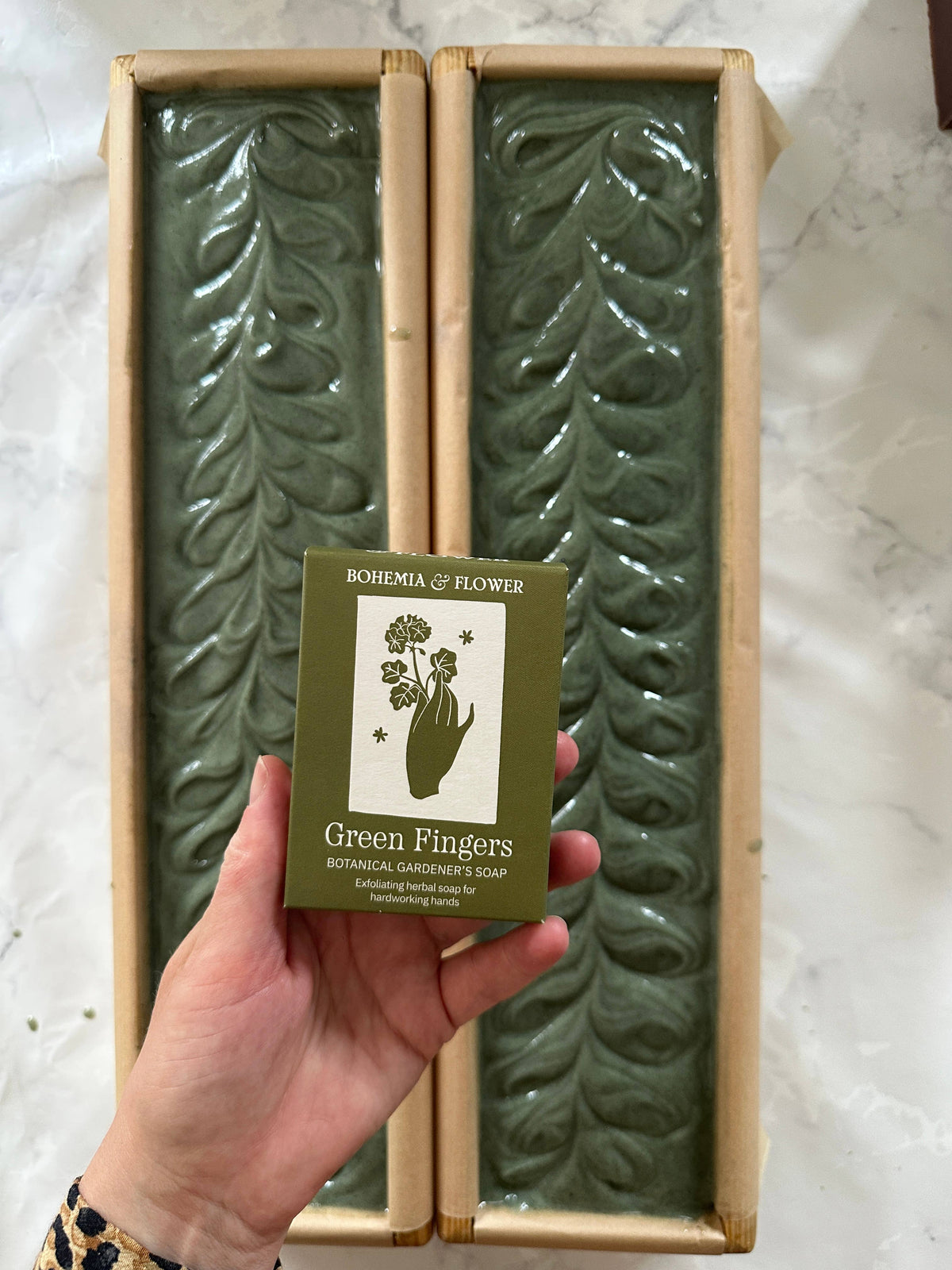 Gardener’s Natural Soap Bar - Pumice, Nettles & Geranium