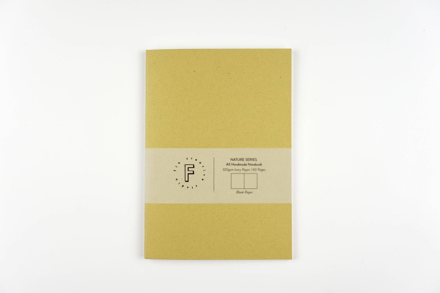 Natural Colours Plain Notebook Series / Nature: Mint / A5