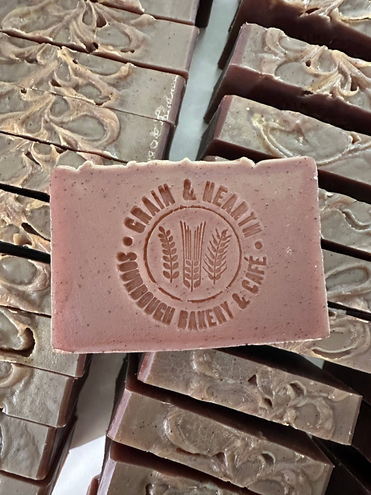 Coffee Grounds Natural Soap Bar - Citrus, Spice & Rosemary