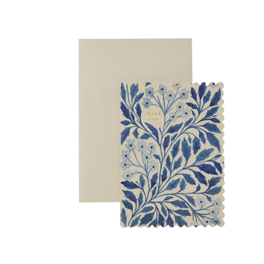 Floral Thank You Card