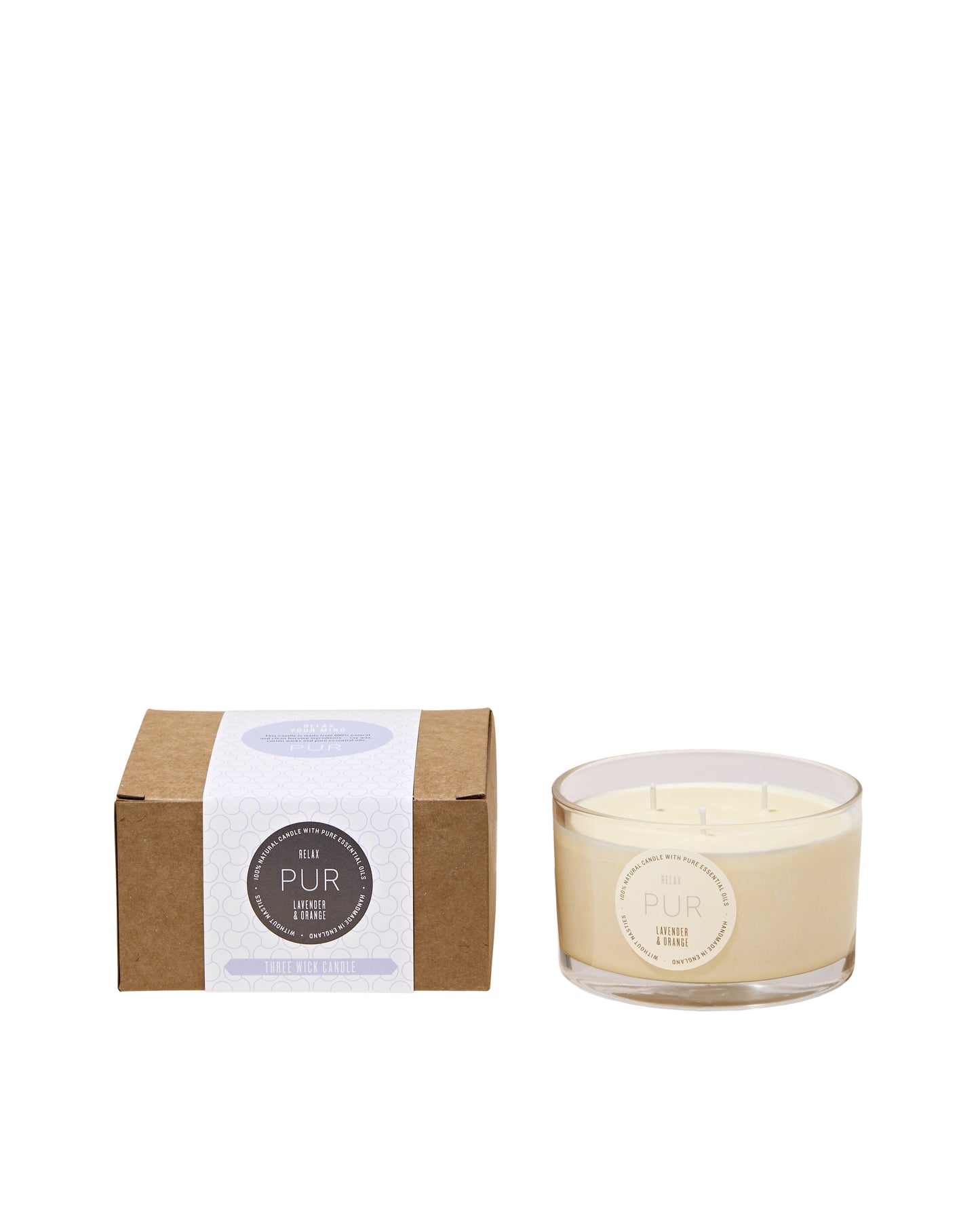 3 Wick Relax Candle