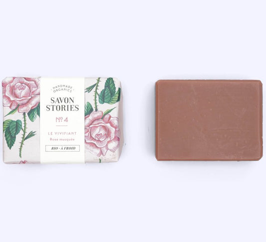 N°4 Rose Pink Clay Organic & Natural Soap